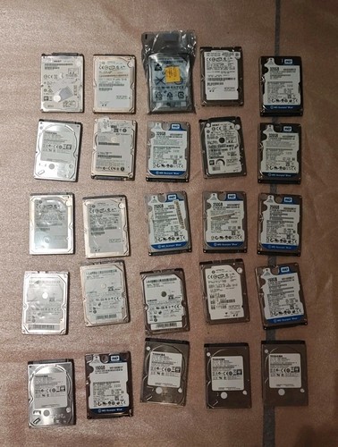 25x zoll hdd konvolut - 25x, bis