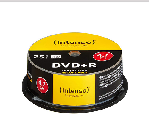 Intenso dvd 16x - 16x, 4,7gb