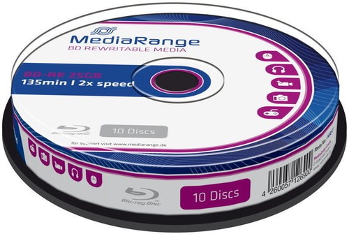 Mediarange rohlinge blu - mediarange,