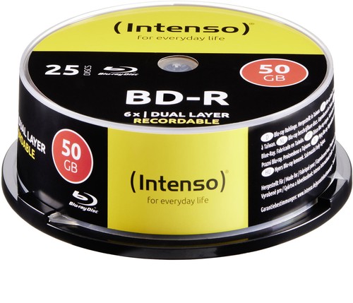 Intenso rohlinge blu ray - intenso,