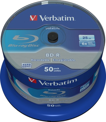 100 verbatim rohlinge blu ray - verbatim, blu-ray