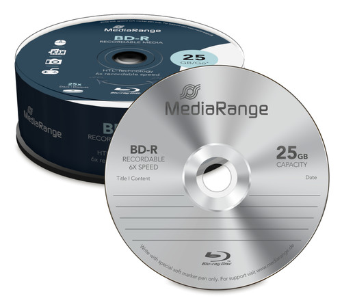 Mediarange rohlinge blu - mediarange, blu-ray
