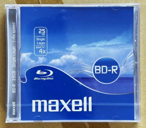 50x maxell 25gb - bd-r,