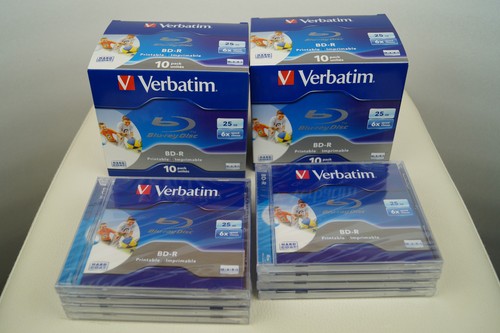 Stück verbatim r discs - bd-r,