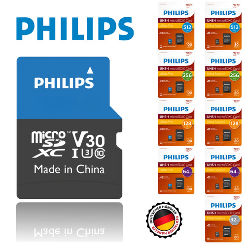 Philips microsd karte 16gb - philips,