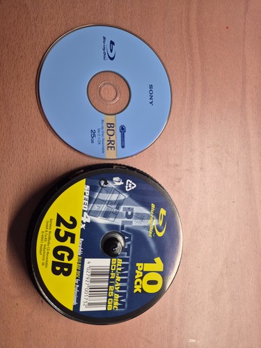 Neun blue ray disc rohlinge - ray, 25