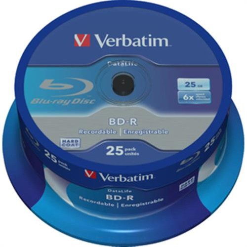 1x25 verbatim blu ray - bd-r, blu-ray