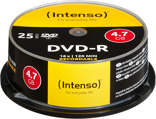 Intenso dvd rohlinge 7gb - dvd-r,