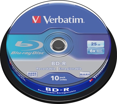Verbatim rohlinge blu ray - 20,