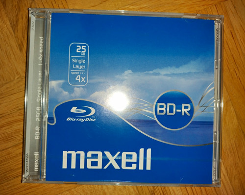 Maxell blu ray rohlinge - bd-r,